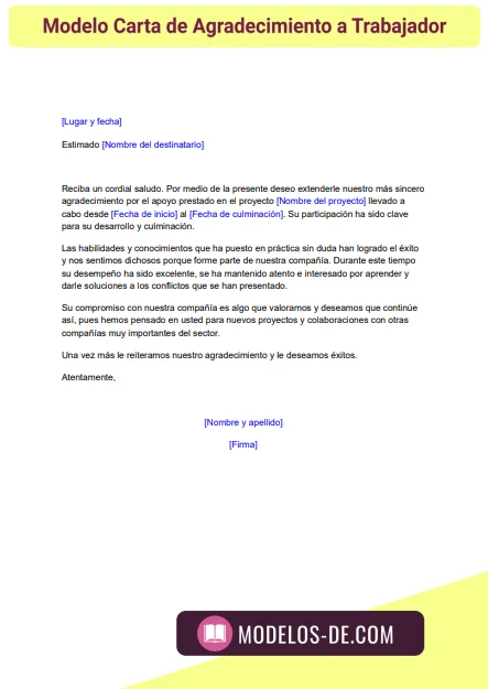 modelo-carta-agradecimiento-a-trabajador