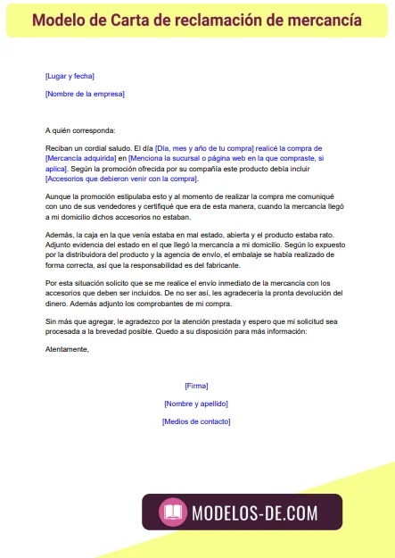 modelo-carta-reclamacion-mercancia