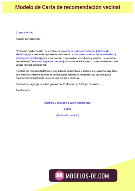 modelo-carta-recomendacion-vecinal