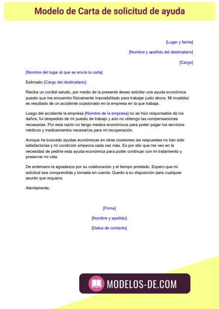 modelo-carta-solicitud-de-ayuda