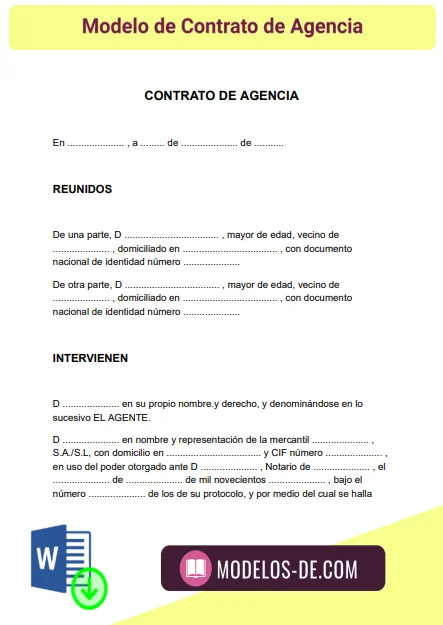 modelo-contrato-agencia-ejemplo-formato