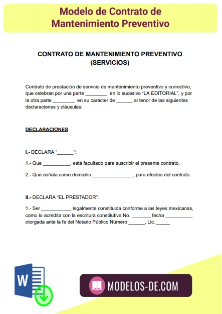 modelo-contrato-mantenimiento-preventivo-ejemplo-formato
