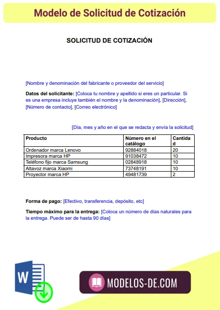 modelo-solicitud-cotizacion-ejemplo-formato