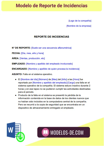 modelo-reporte-incidencias-ejemplo-formato