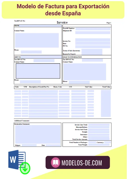 plantilla-modelo-factura-exportacion-desde-espana