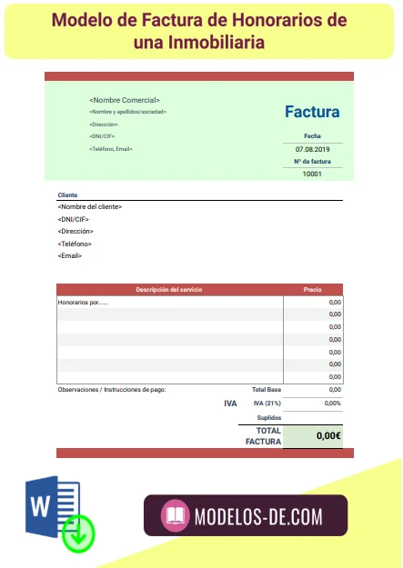 plantilla-modelo-factura-honorarios-inmobiliaria