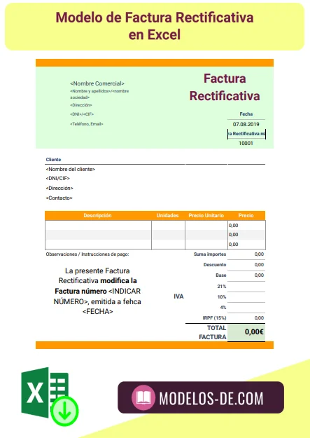 plantilla-modelo-factura-rectificativa-excel