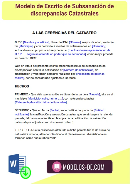 modelo-escrito-subsanacion-discrepancias-catastrales