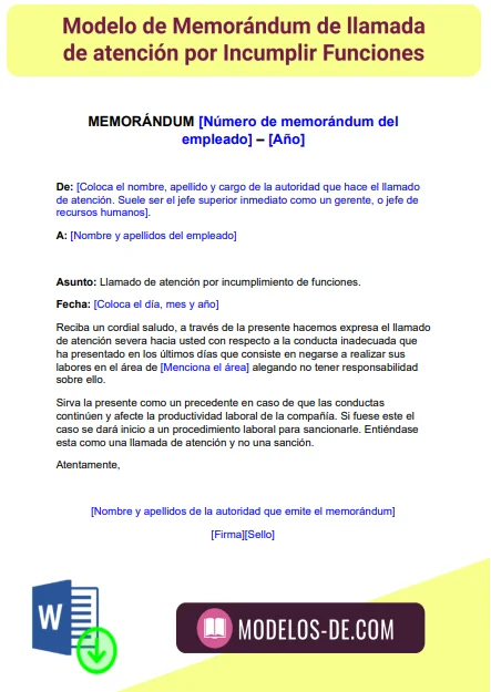 modelo-formato-memorandum-llamada-atencion-incumplimiento-funciones