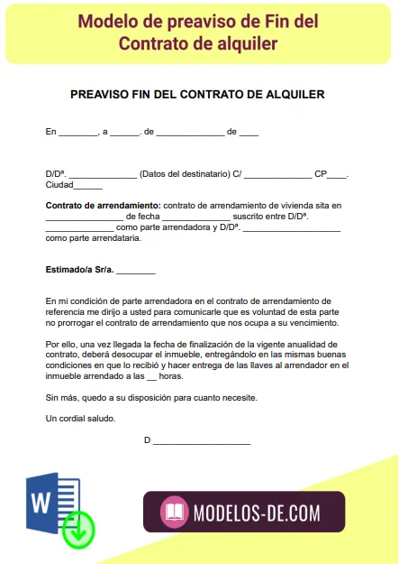 modelo-preaviso-fin-contrato-alquiler-arrendamiento