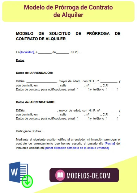 modelo-prorroga-contrato-alquiler-arrendamiento