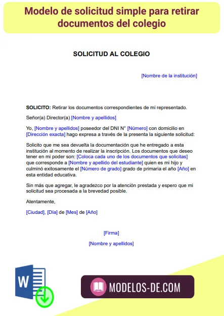 modelo-solicitud-simple-retirar-documentos-colegio