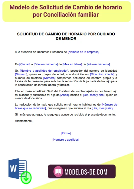 plantilla-modelo-solicitud-cambio-horario-conciliacion-familiar-cuidado-hijos