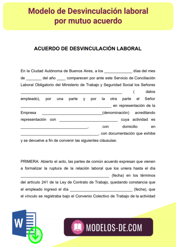 Modelo De Liquidacion Laboral 9444