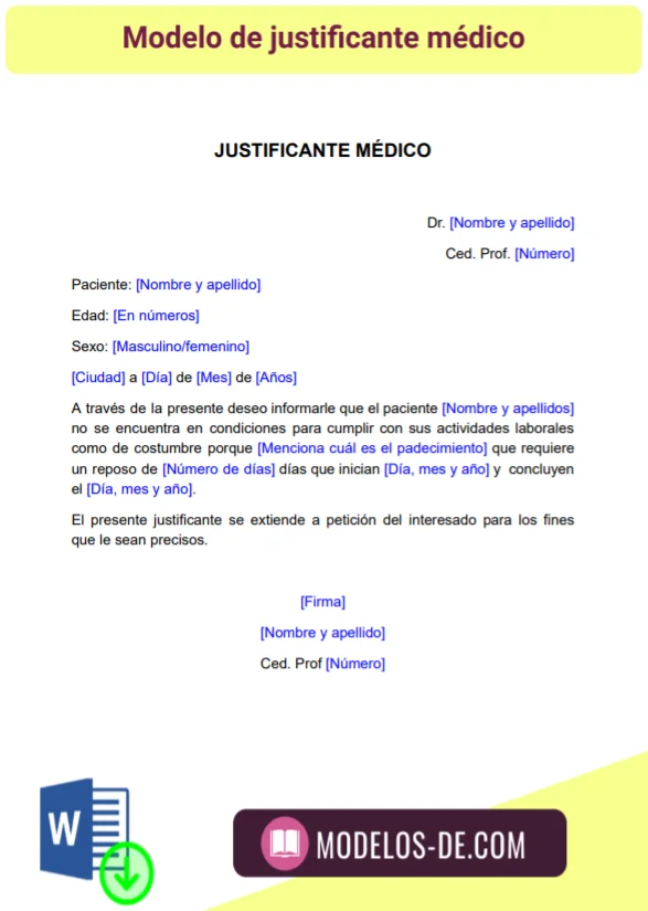 formato-plantilla-modelo-ejemplo-justificante-medico-trabajo